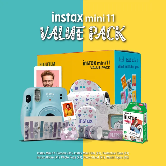 FujiFilm Instax mini 11 Value Pack